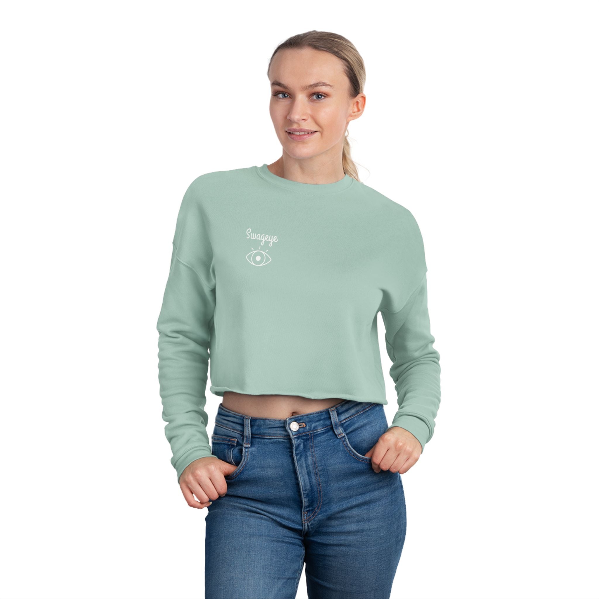 Swageye Cropped Sweatshirt for Women