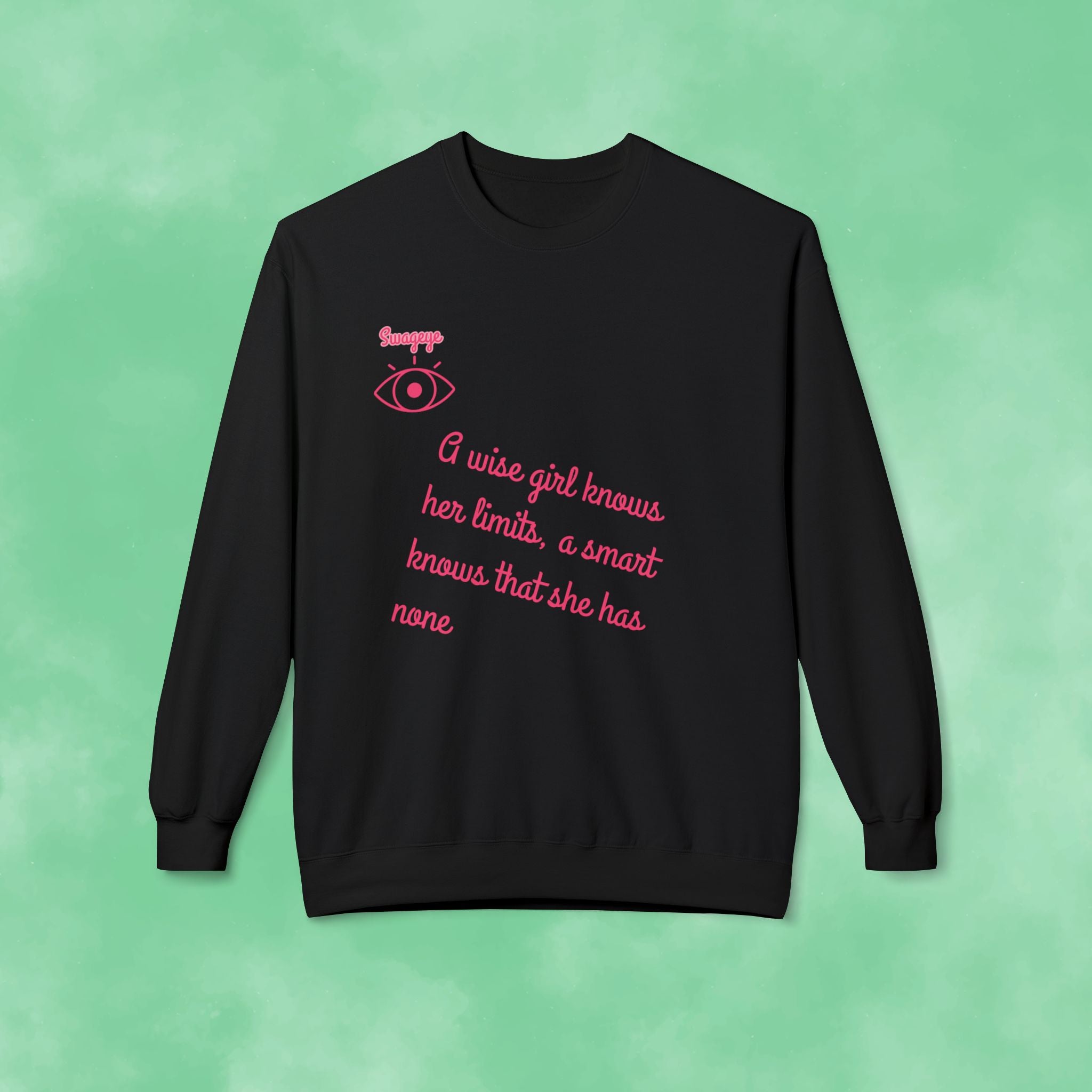 Swageye Smart Girl Fleece Crewneck Sweatshirt