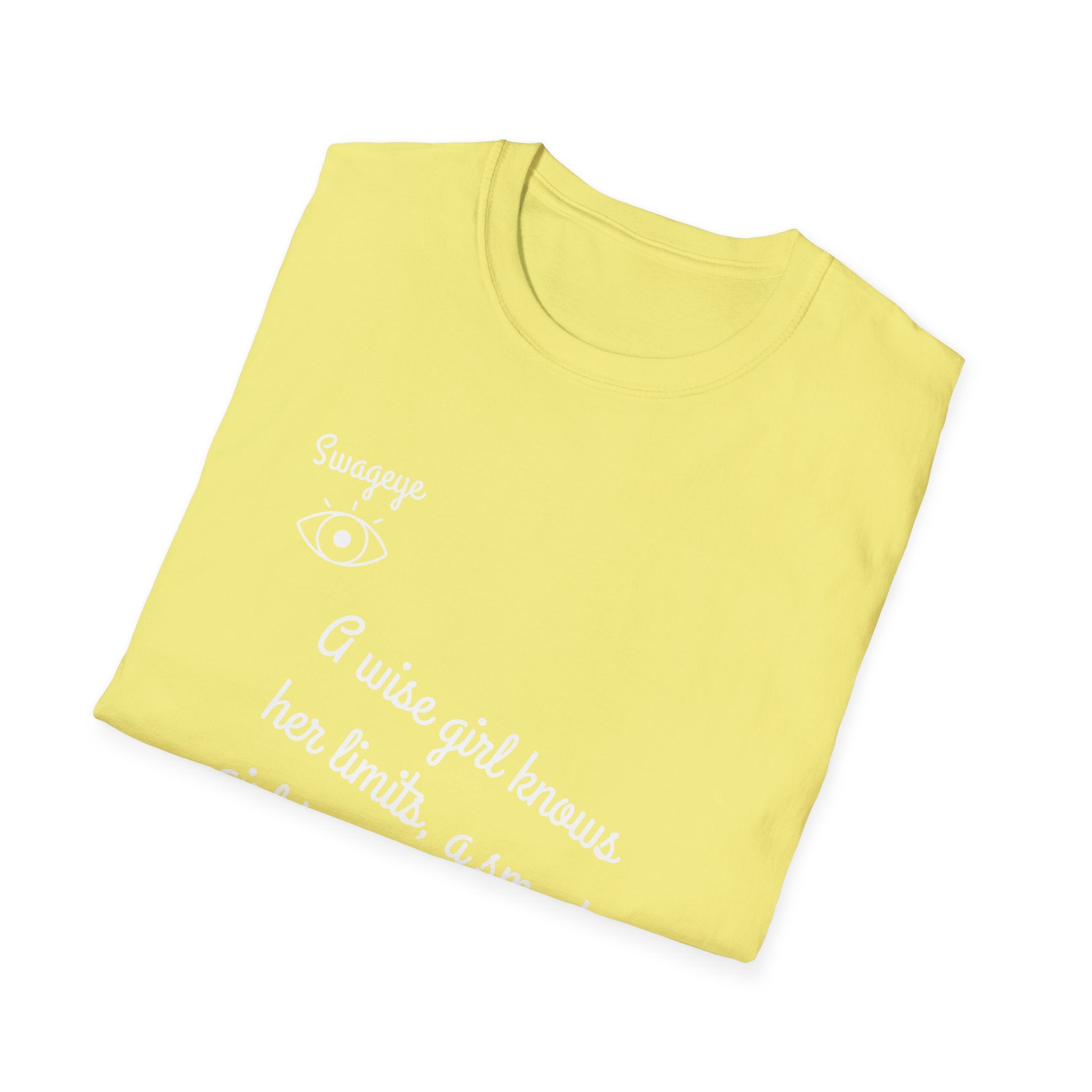 Swageye Smart Girl T-Shirt (White Logo)