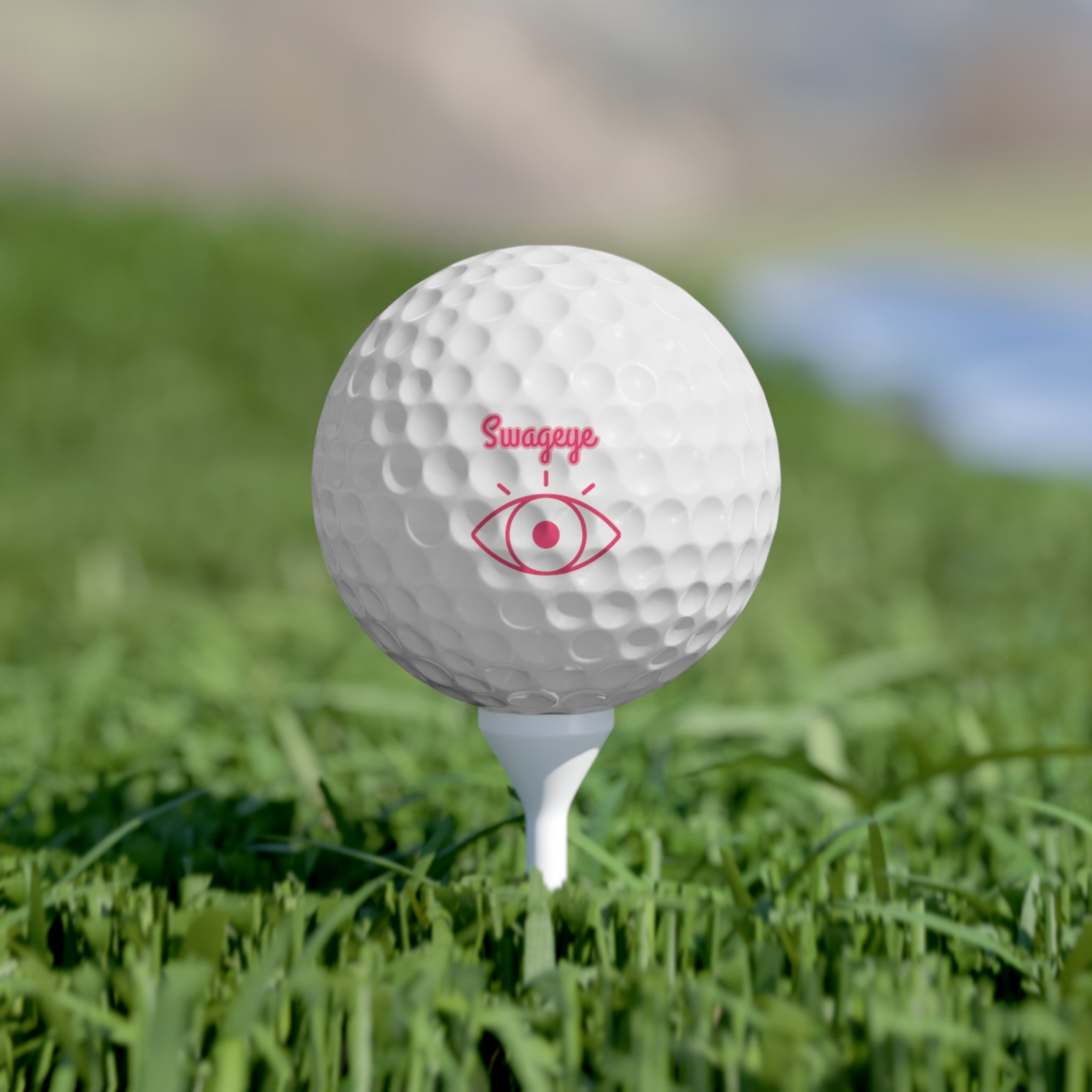 Golf Balls - Swageye Design, 6pcs