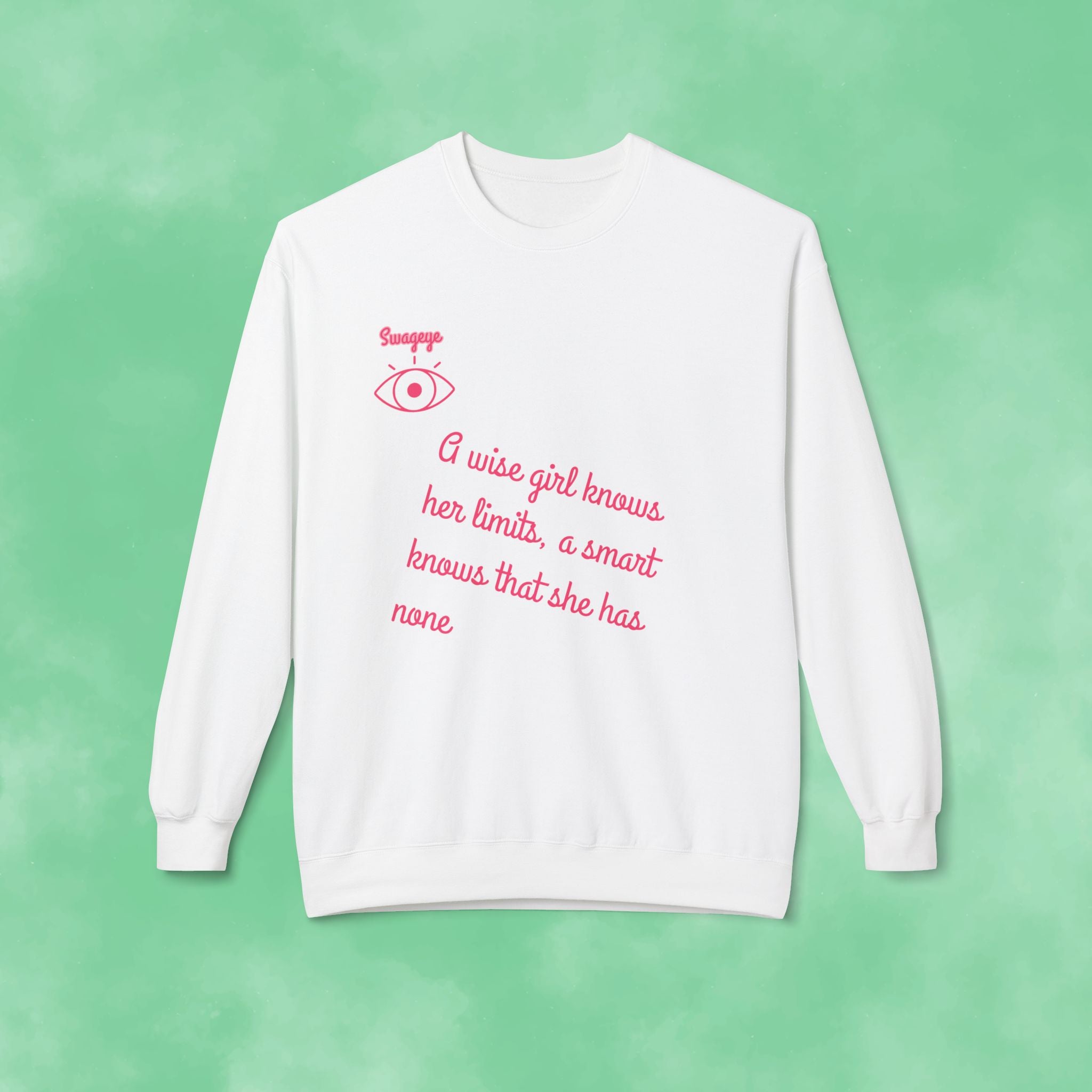 Swageye Smart Girl Fleece Crewneck Sweatshirt