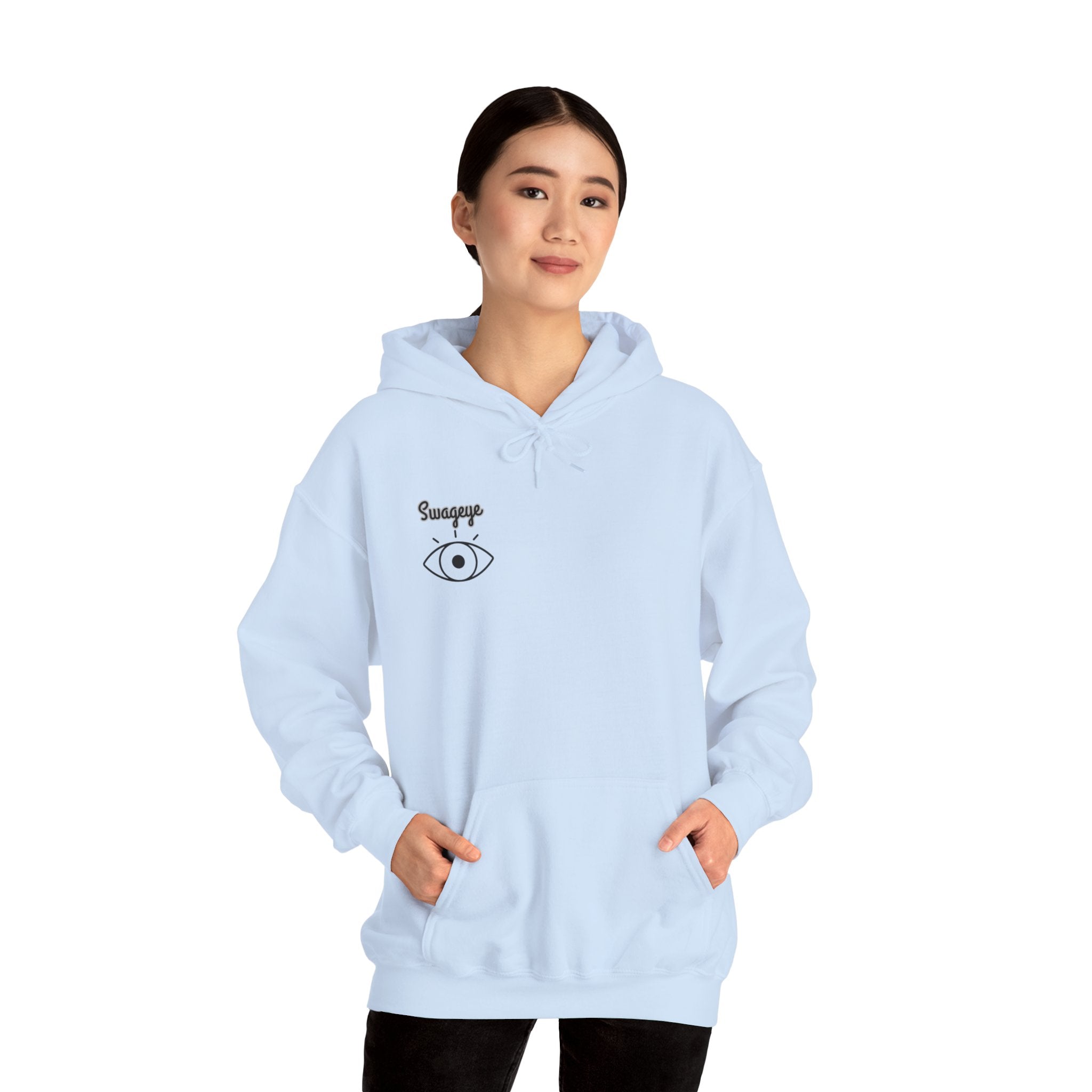 Swageye Hoodie - Nice Logo Heavy Blend Sweatshirt