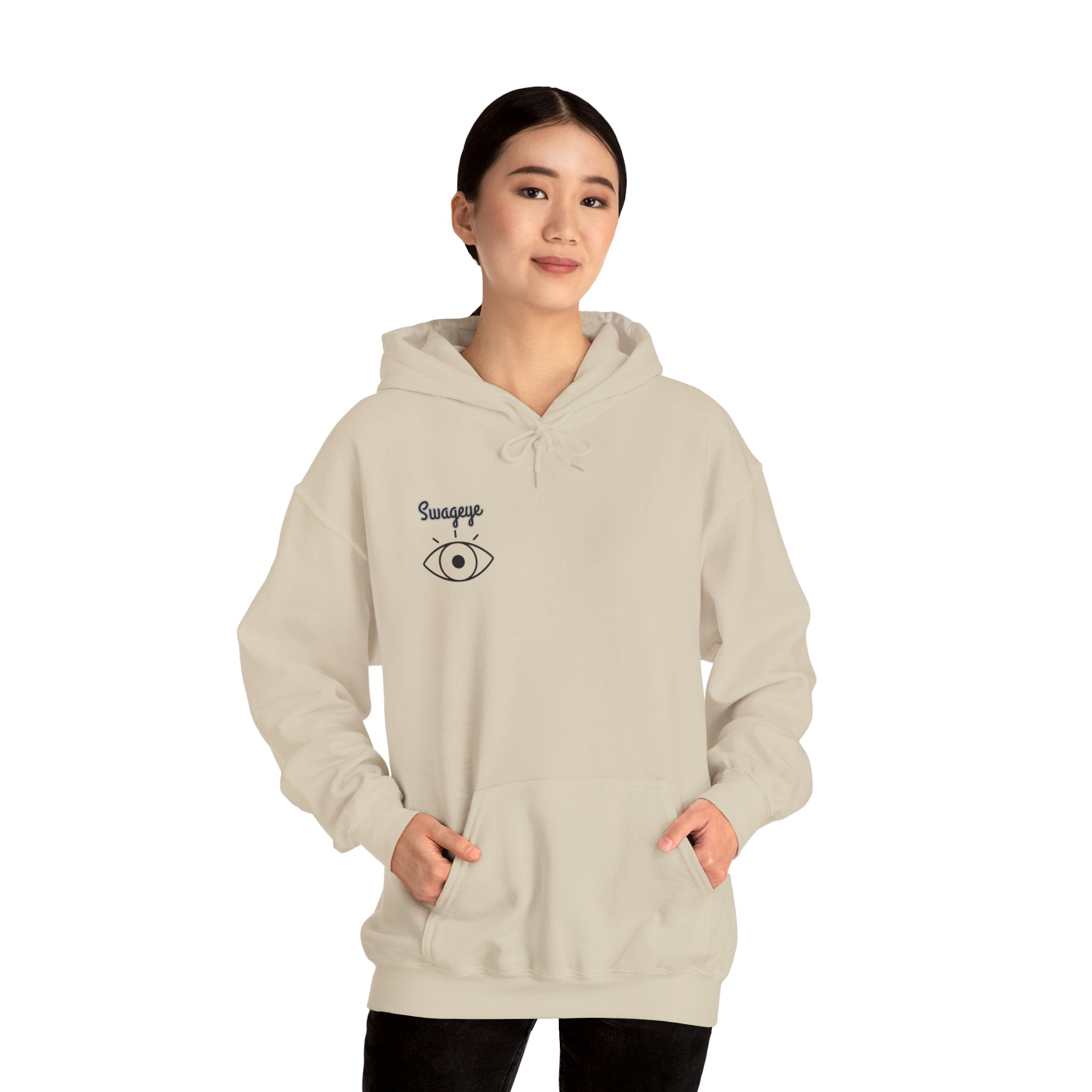 Swageye Hoodie - Nice Logo Heavy Blend Sweatshirt